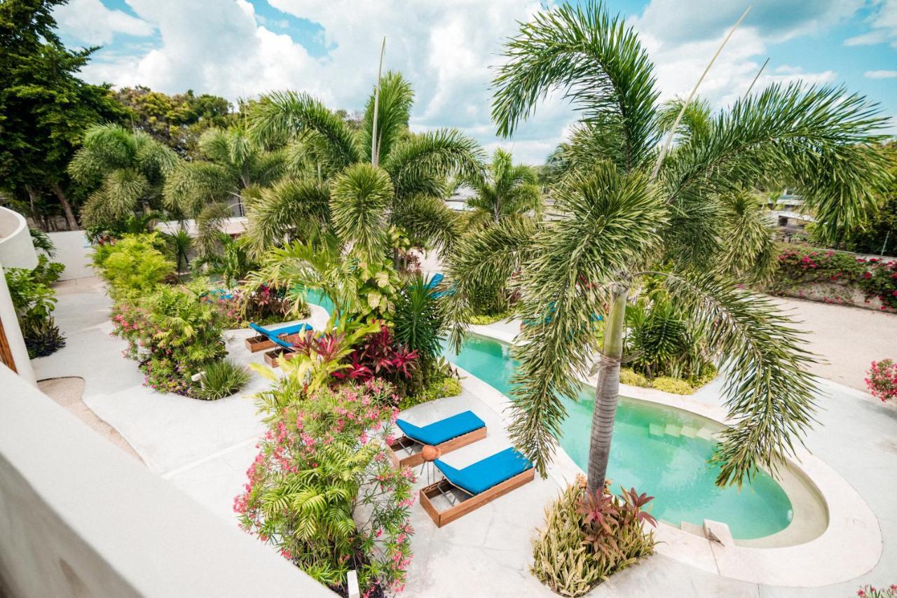 Blue Palm Bacalar Hotel ภายนอก รูปภาพ