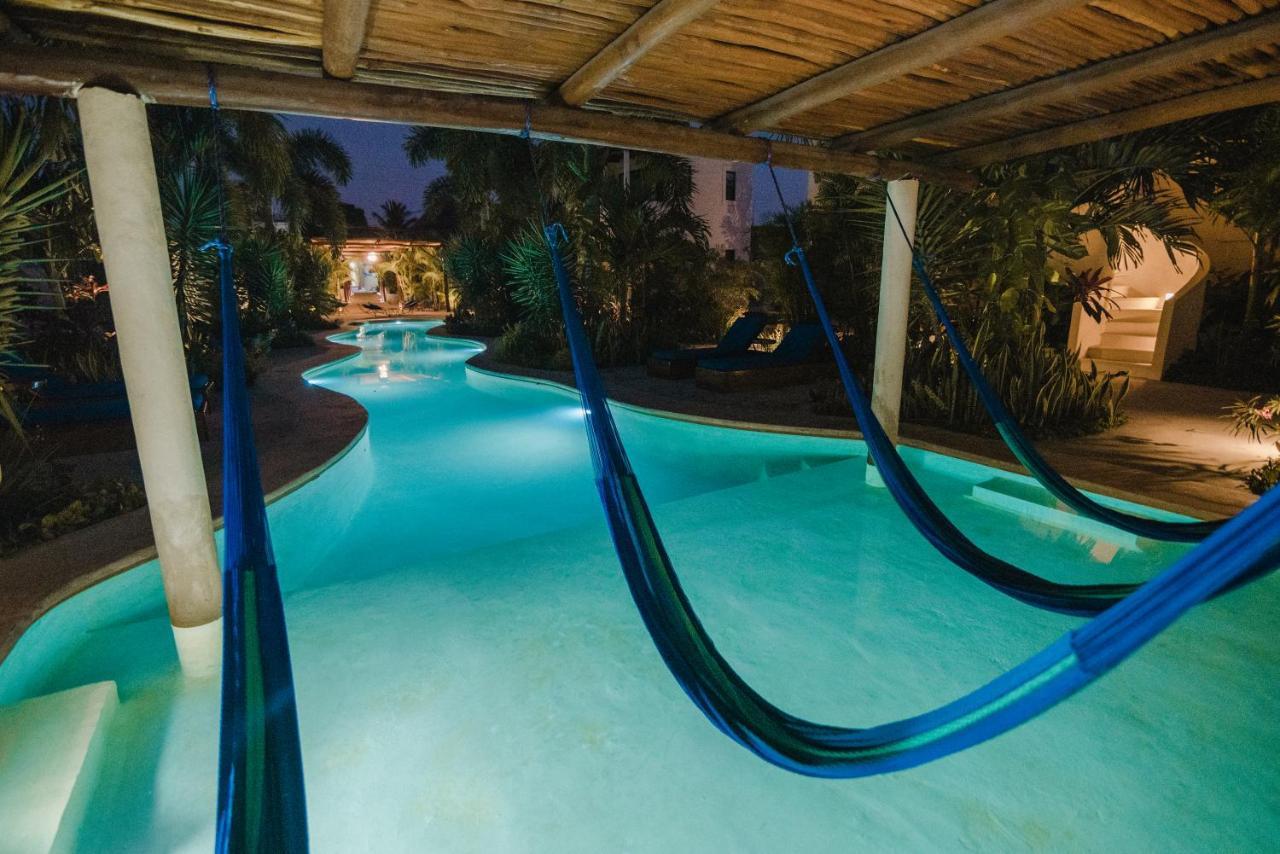 Blue Palm Bacalar Hotel ภายนอก รูปภาพ