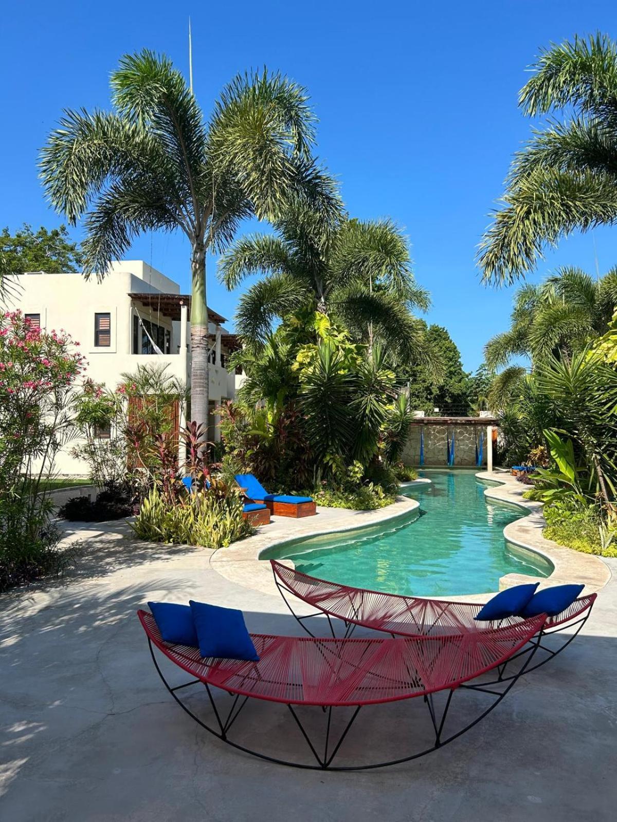 Blue Palm Bacalar Hotel ภายนอก รูปภาพ