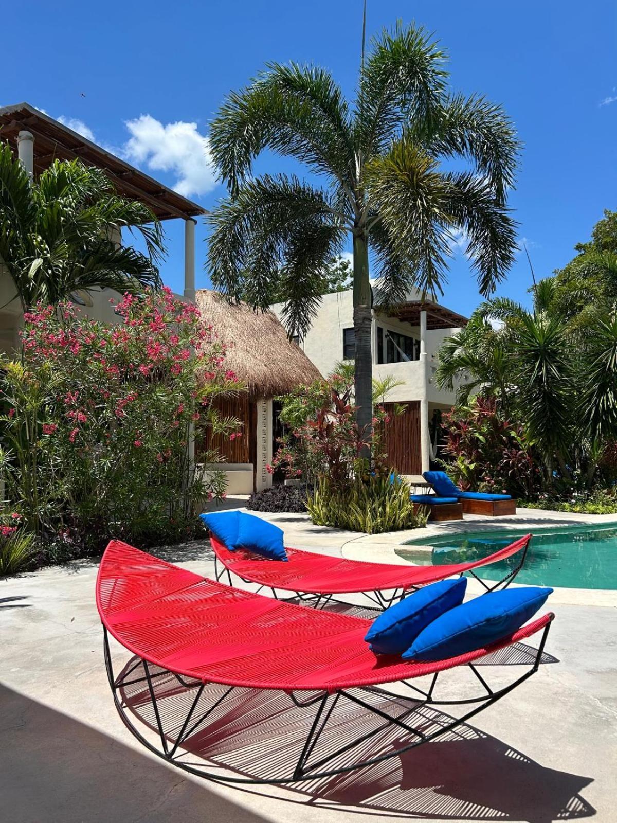 Blue Palm Bacalar Hotel ภายนอก รูปภาพ